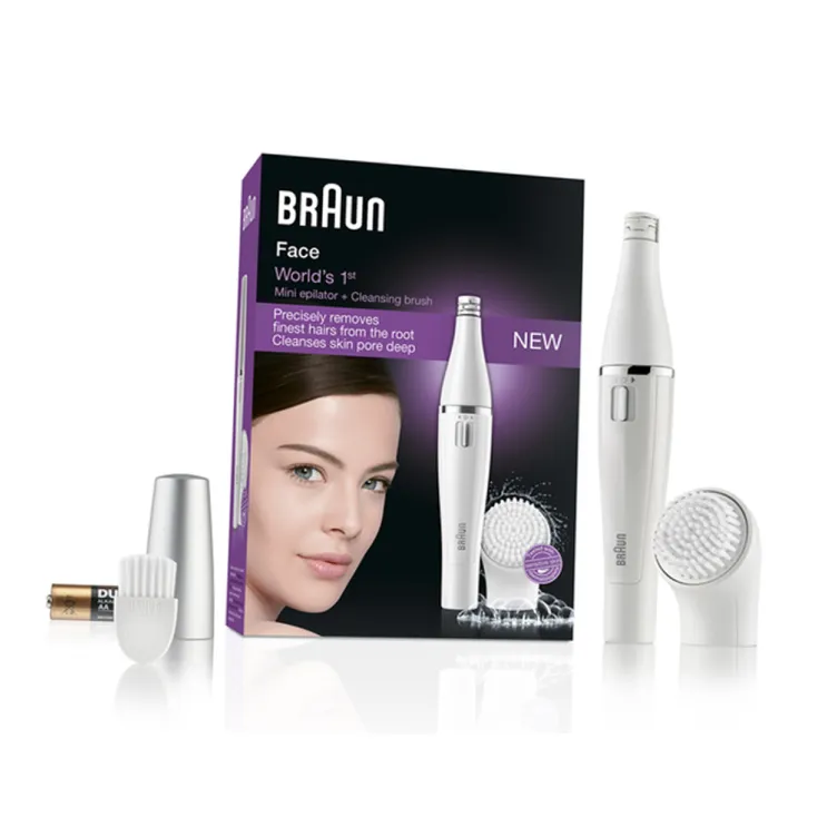 Epilator za epilaciju i čišćenje lica Braun Face 810 