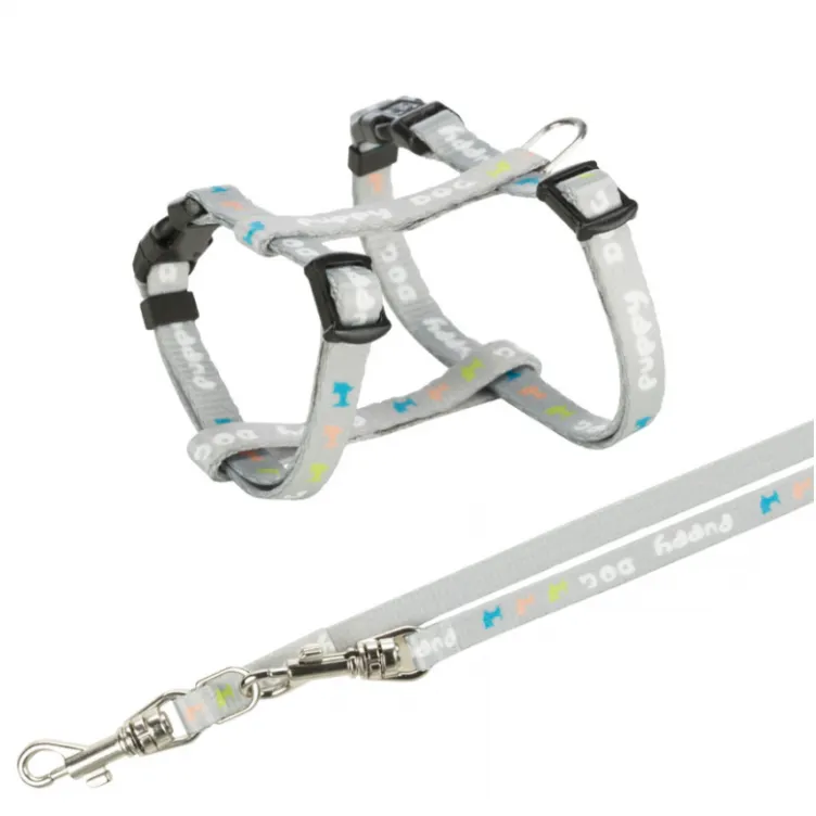 Garnitura za stence am+povodac 23-34cm/8mm sivi