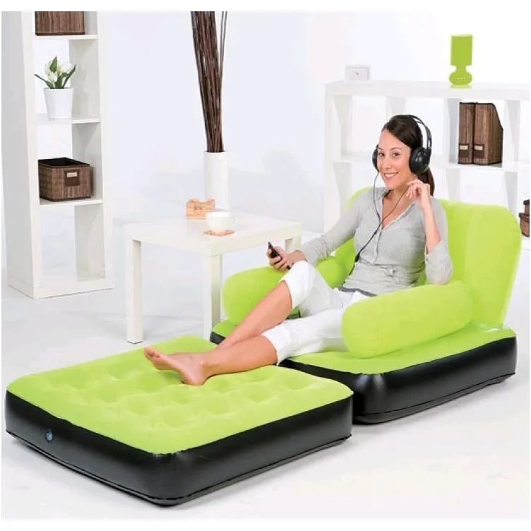 Fotelja na naduvavanje Bestway zelena