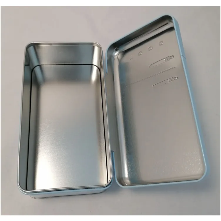 Metalna kutija Retro L 19,6x10x7 plava 