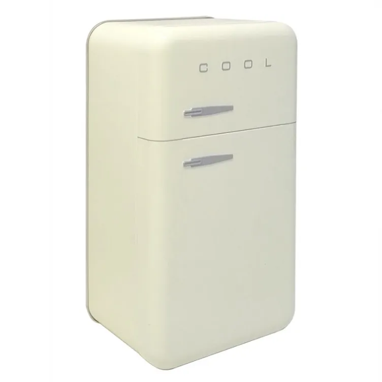 Metalna kutija Retro L 19,6x10x7 žuta 