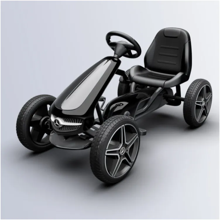 Formula na pedale Mercedez Benz 953 Crna