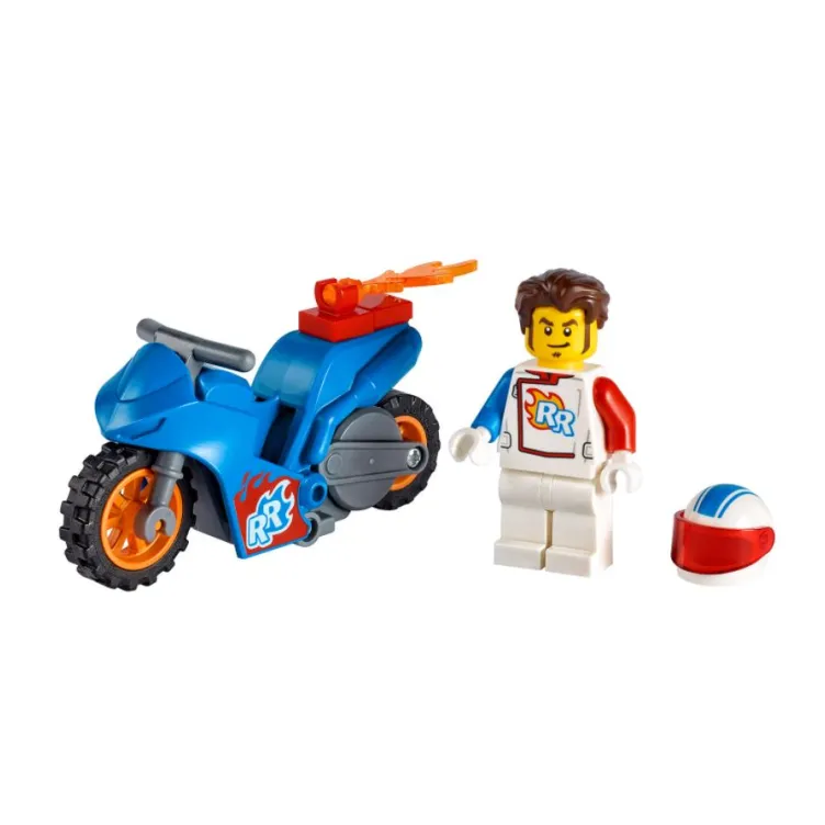 Lego City Akrobatski motor Raketa 60298
