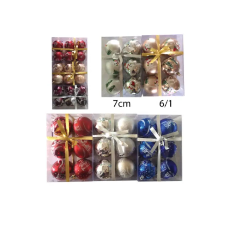 Novogodišnje dekorativne kugle 