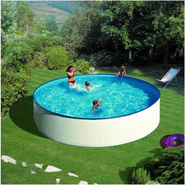 GRE okrugli montažni bazeni Lanzarote dubine 90cm promera 350 cm