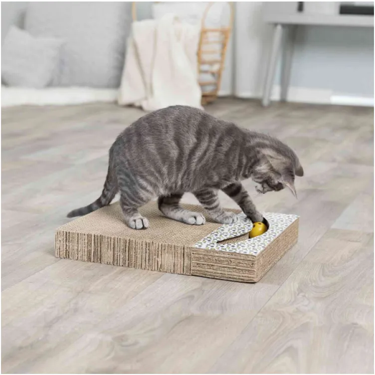 Grebalica za mačke pravugaona sa lopticama 38x30cm