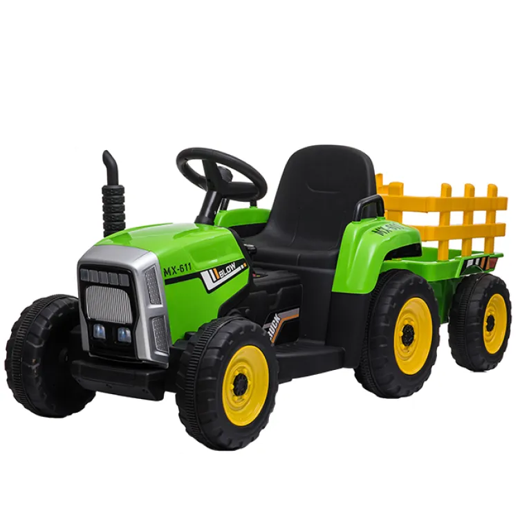 Dečiji traktori sa prikolicom 261 Zeleni 