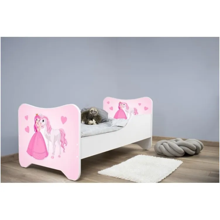 Dečiji krevet Happy Kitty – Princess and Horse 140x70 cm
