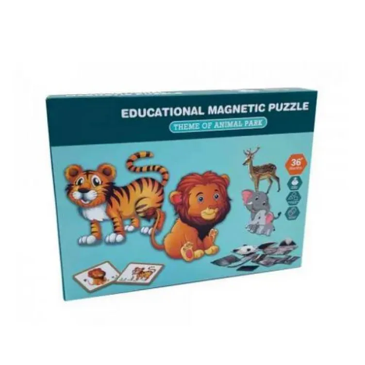 Best luck magnet puzzle divlje zivotinje BE8099906 