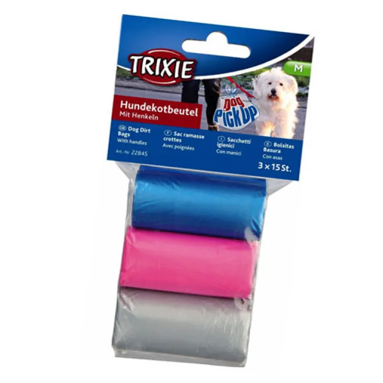 Higijenske Kesice 3 Rolne sa Rukohvatom