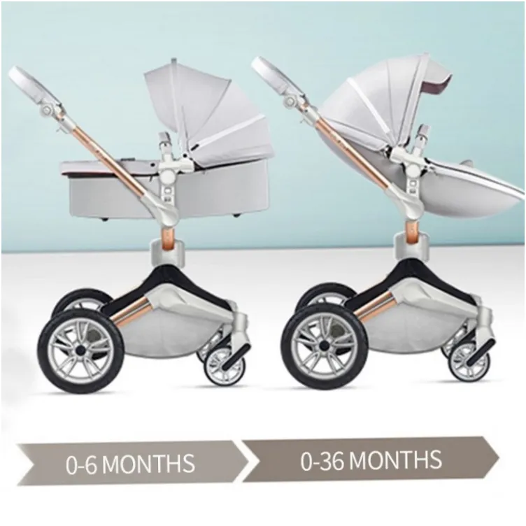 Hot Mom kolica grey 2u1 sportsko sediste+korpa