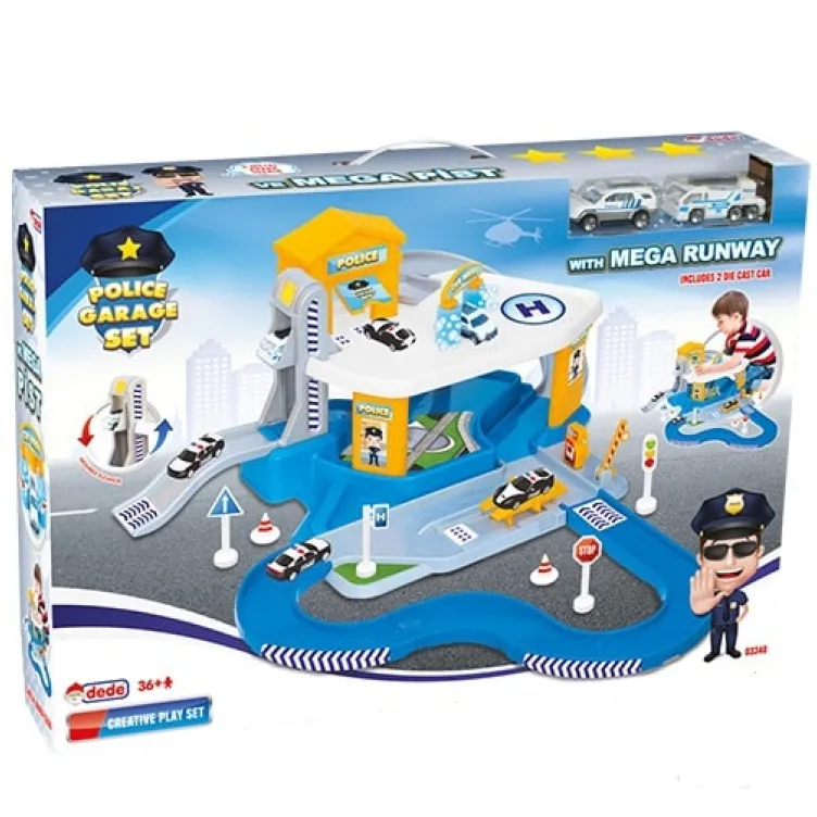Igračka Policijska garaža set 033489