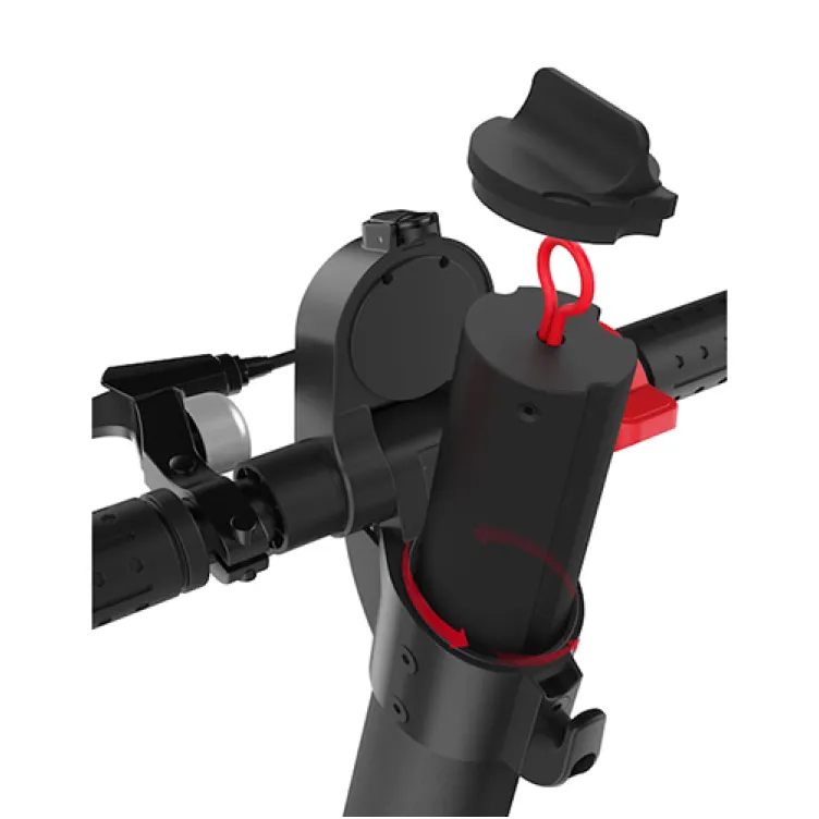 Električni trotinet RX8 Crni sa izmenjivom baterijom 