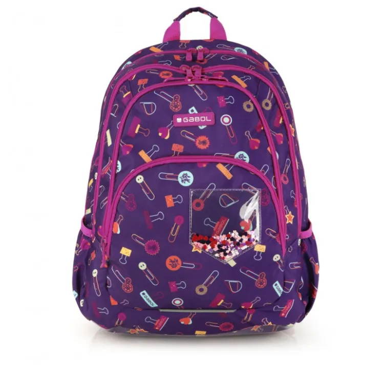 Ranac školski ergonomski 32x44x18 cm 21l Diary Gabol
