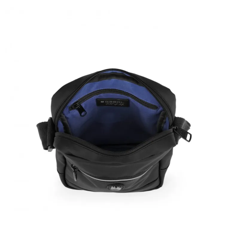 Torba na rame muška 18x22x7 cm Flash Gabol siva