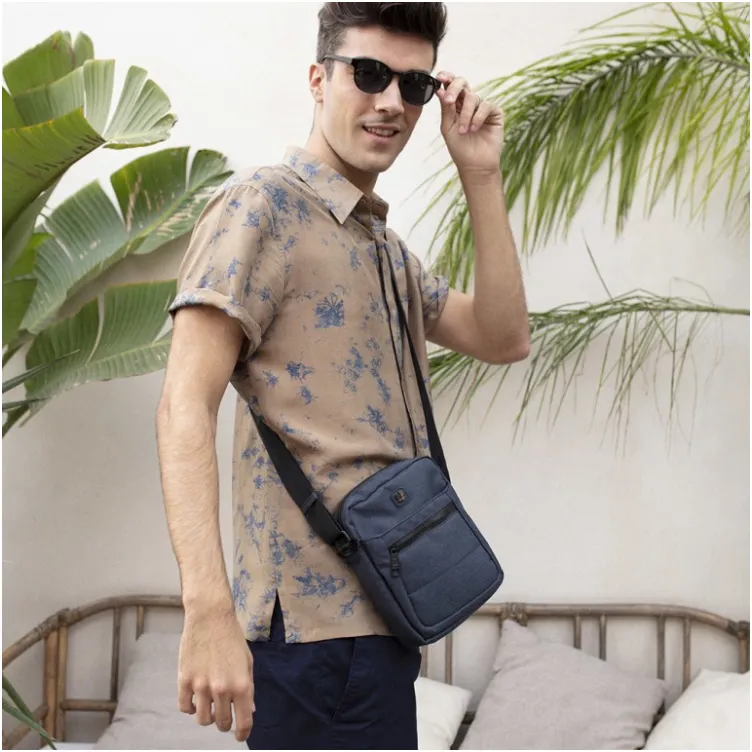 Torbica na rame muška 20x25x6 cm Neptuno Gabol