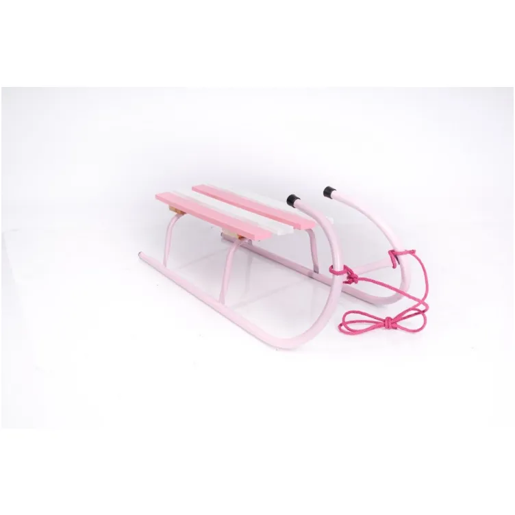 Sanke M Line sa metalnom konstrukcijom i plastičnim lestvicama roze belo