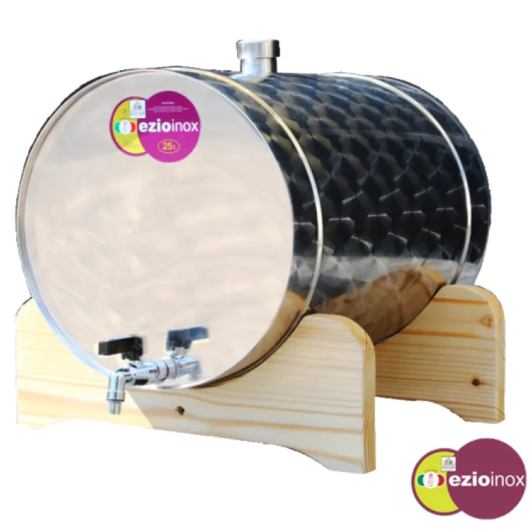 Inox ležeće bure za rakiju 25 lit Inox ležeće bure za rakiju 25 lit