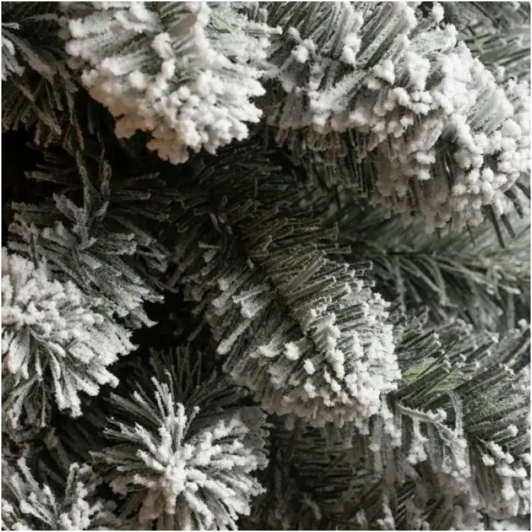 Jelka charlton pilar božIćna zelena sa snegom tips 280 - h185xd53cm