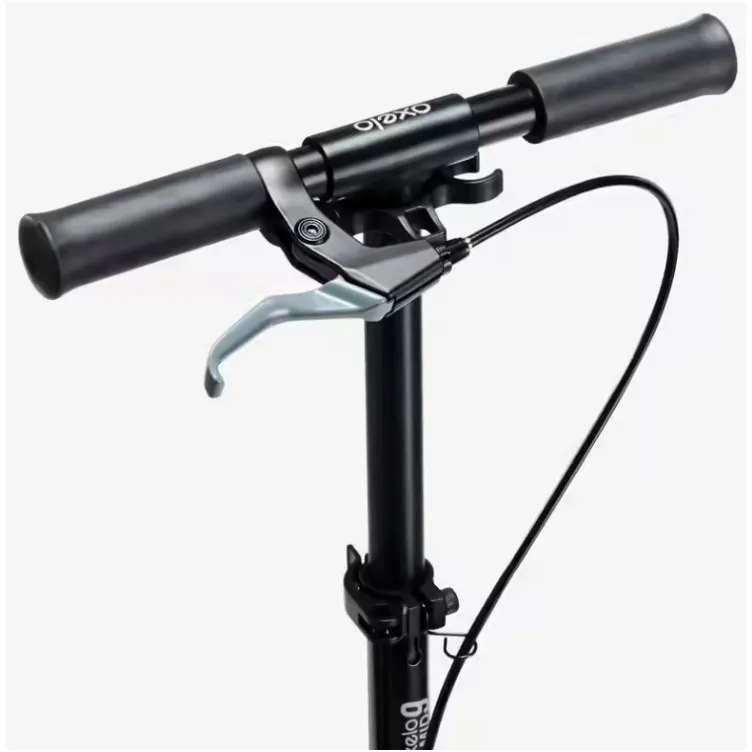 Oxelo trotinet MID 9 sivo crna 