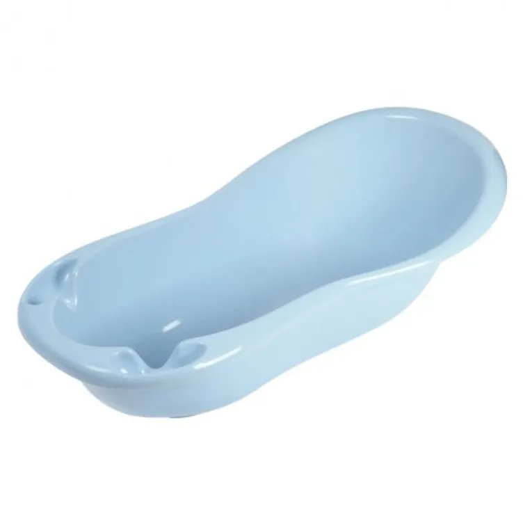 Kadica za bebu ravna 100 cm svetlo plava