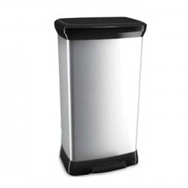 Curver kanta za otpatke 50 L Deco srebrna
