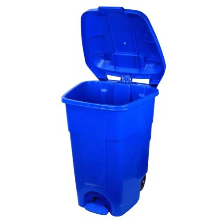 Kanta za otpatke sa pedalom 50L plava