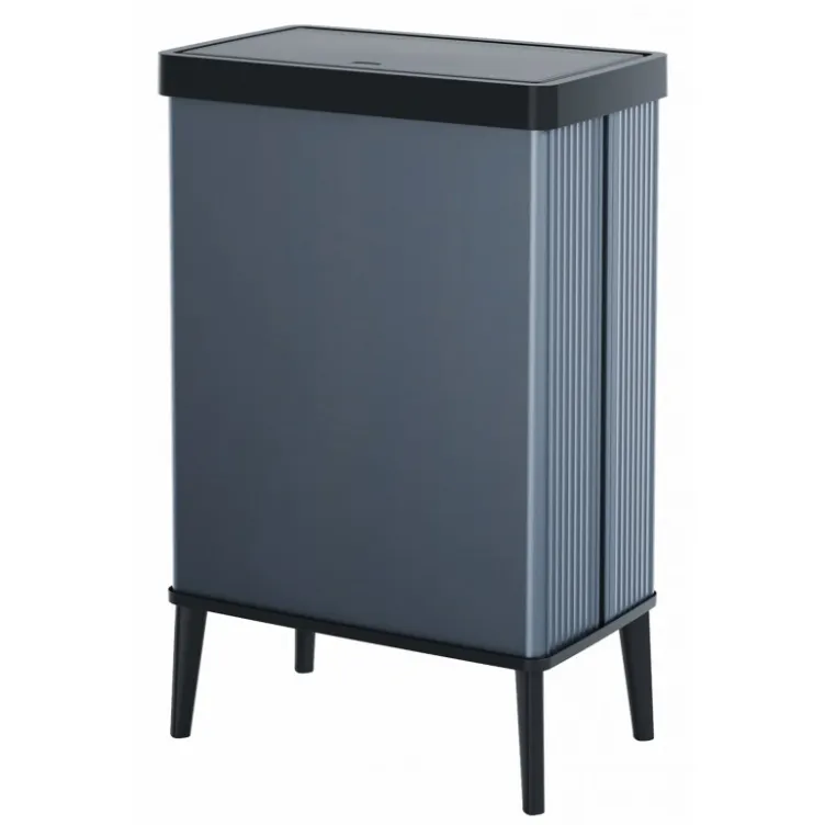 Kanta za otpatke 54l sa nogicama VERTO, Pearl Blue