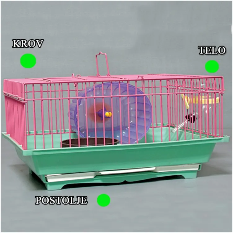 Kavez za hrčka H-3 zelena