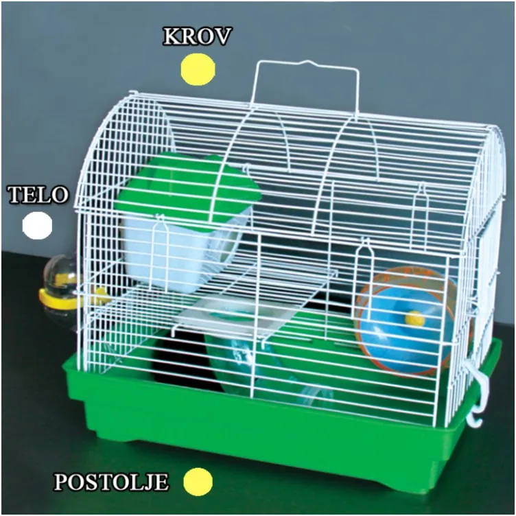 Kavez za hrčka H-7 žuta