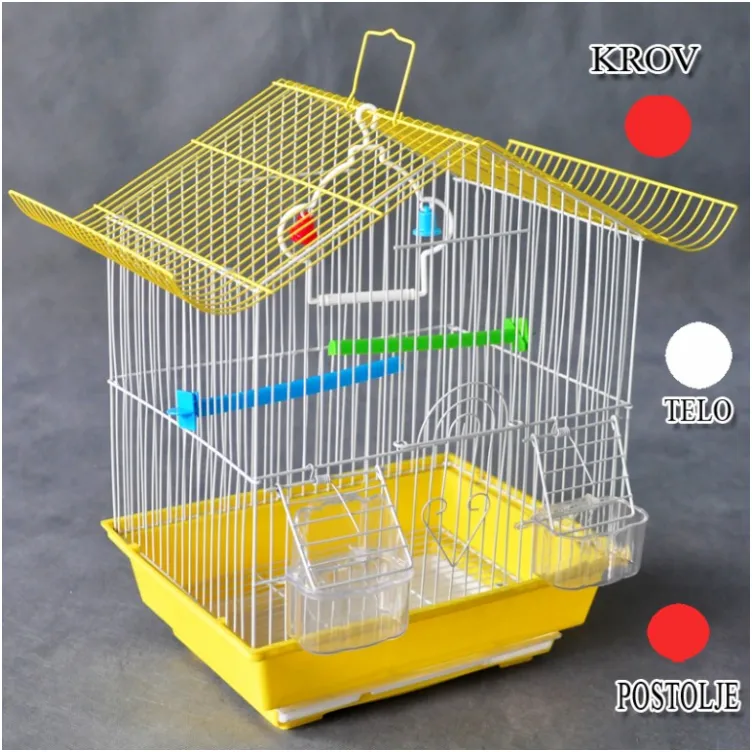 Kavez za ptice W102 crvena