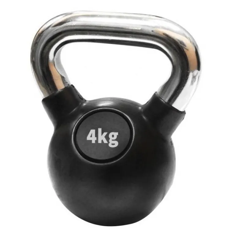 Kettlebell 4 kg - gumirani 