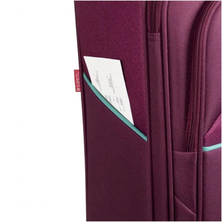Kofer mali kabinski Giro Gabol 39x54x20 cm bordo 