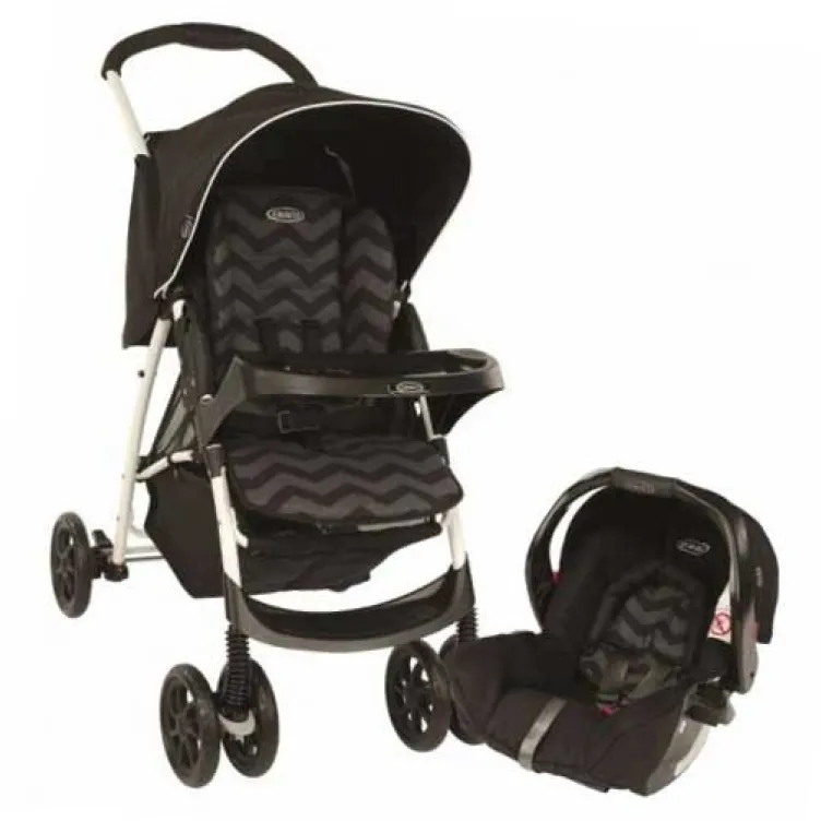 Dečija kolica + auto sedište Graco duo sistem Mirage TS oxford