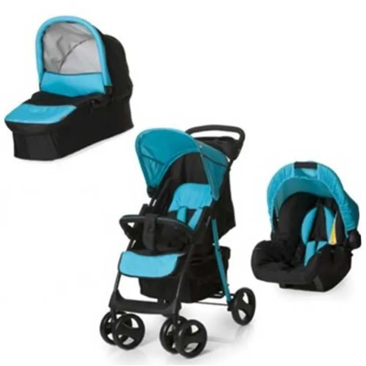 Dečija kolica trio sistem Hauck Shopper caviar aqua