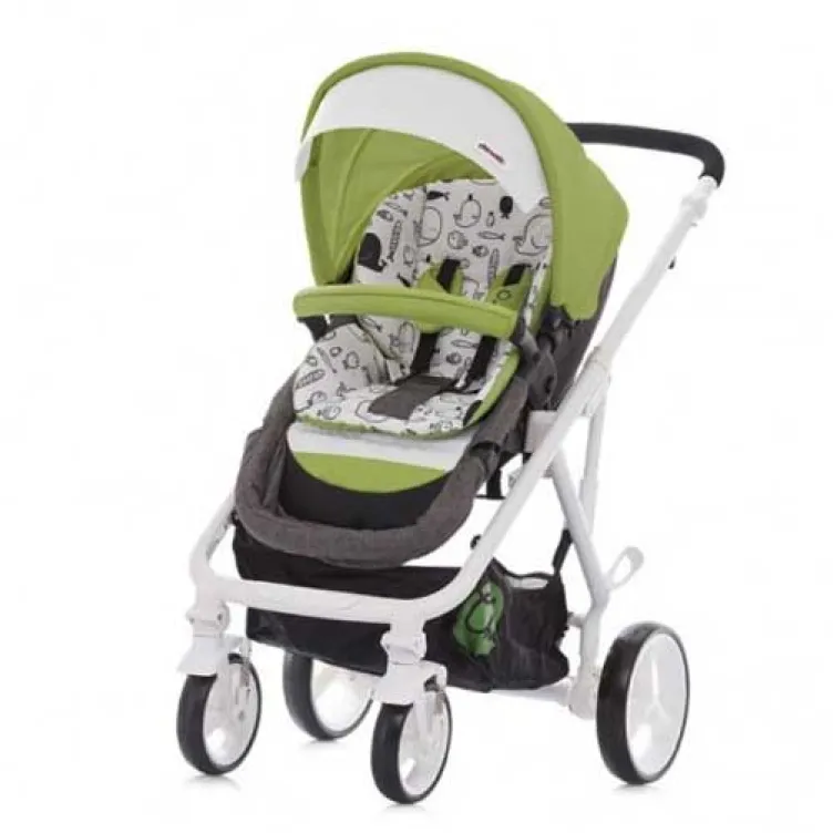 Kombinovana kolica za bebe Chipolino Etro Zelena