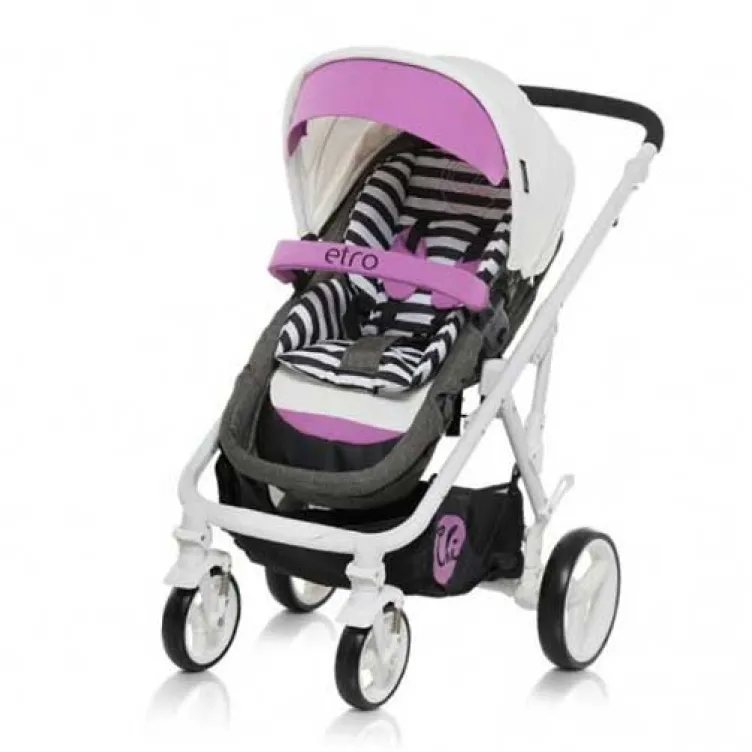 Kombinovana kolica za bebe Chipolino Etro Roze