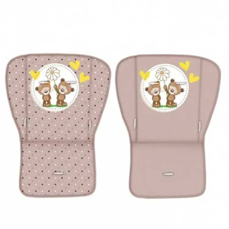 Kolica za Blizance Twin Beige Daisy Bears