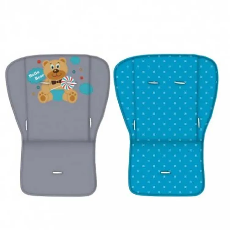 Kolica Foxy Blue & Grey Hello Bear