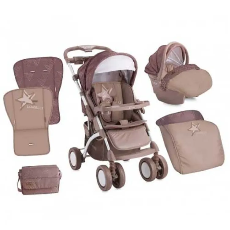 Kolica za bebe Apollo Set Beige Star