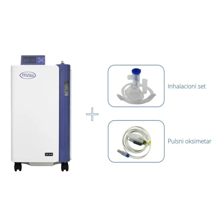 Medicinski koncentrator kiseonika - sa pulsnim oksimetrom i inhalatorom AR-5-N