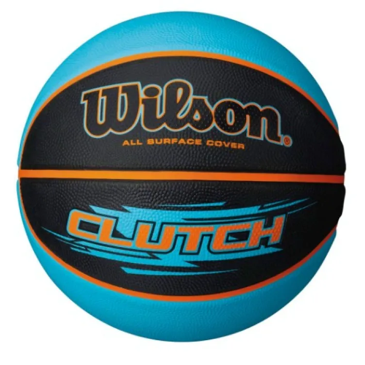 Košarkaška lopta Wilson Clutch Black/Aqua SZ7