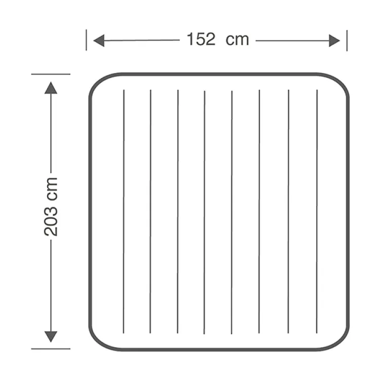 Krevet na naduvavanje 152x203x30cm DuraBeam Standard Intex 64114