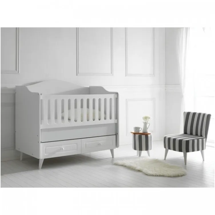 Krevetac Za Bebe Siena 120X60 cm Beli