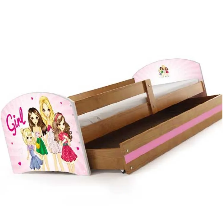 Dečiji krevet Lookie Adler 160x80 cm sa dušekom dezen 05