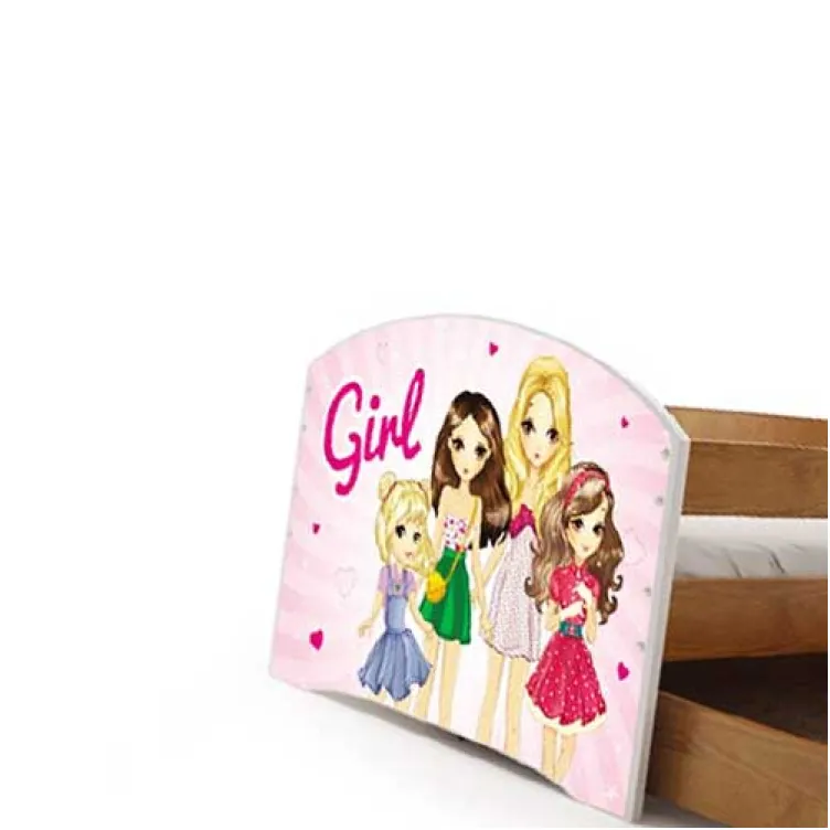 Dečiji krevet Lookie Adler 160x80 cm sa dušekom dezen 05