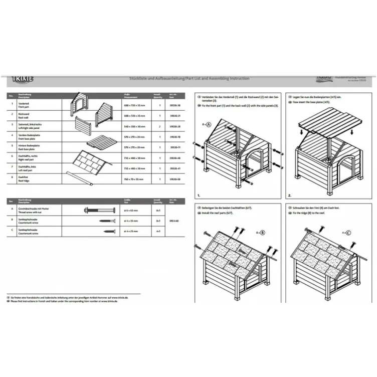  Kućica Za Pse Trixie Natura L