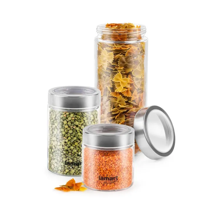 Set staklenih posuda za odlaganje LAMART LT6010 