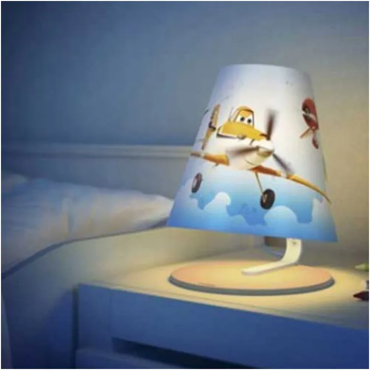 Philips Planes stona dečija lampa narandžasta SELV 71764/53/16