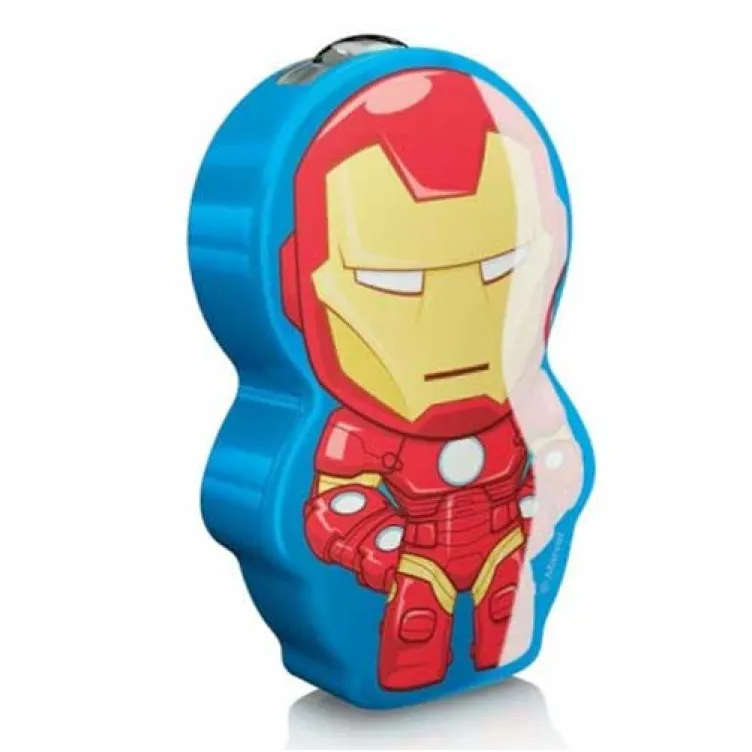 Philips Baterijska dečija lampa Iron Man tamno plava 71767/35/16